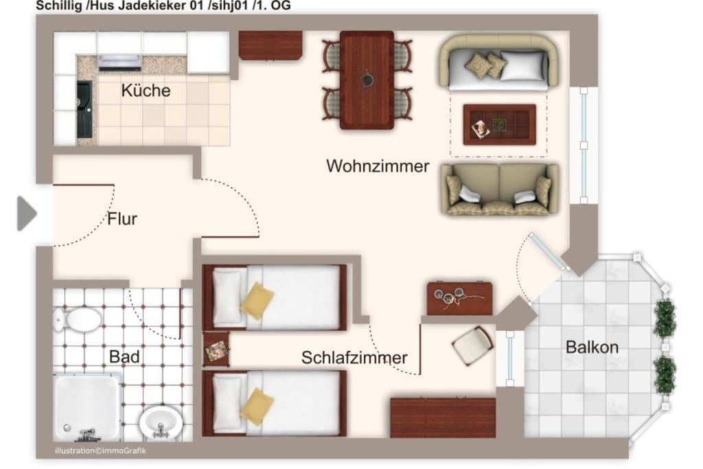 シリヒHus Jadekieker Hus Jadekieker 01アパートメント エクステリア 写真